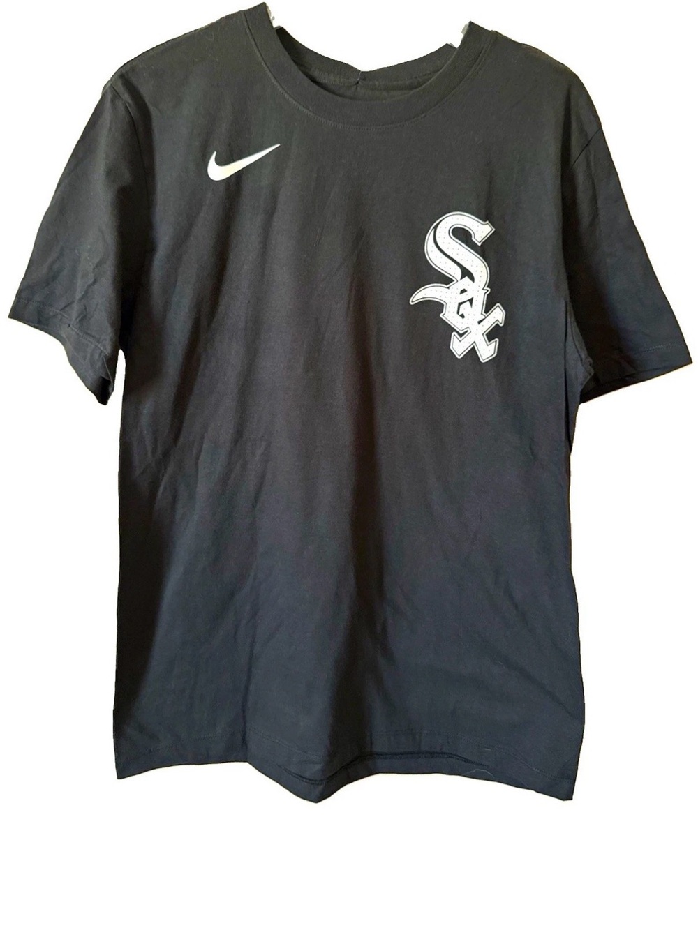 Nike Chicago White Sox MLB Baseball Men's T-Shirt - Black - Size M - Swoosh NWT